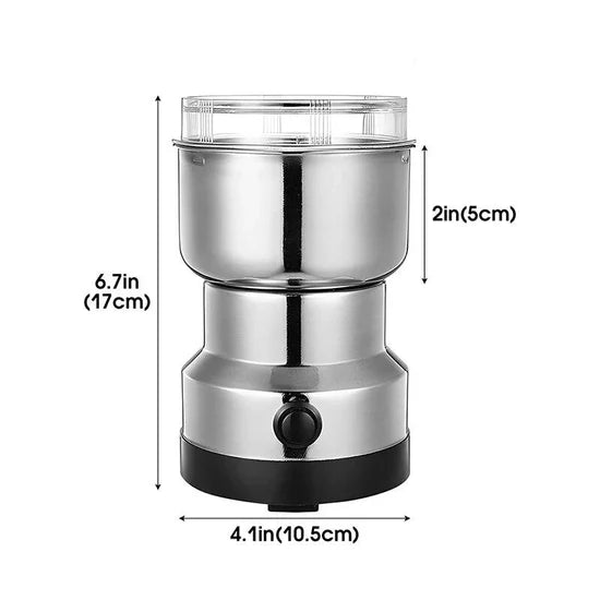 Powerful 4-Blade Electric Grinder