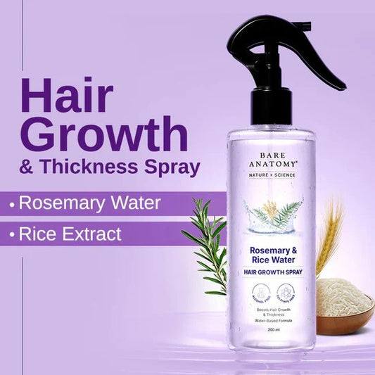 Rosemary & Rice Water Hair Spray