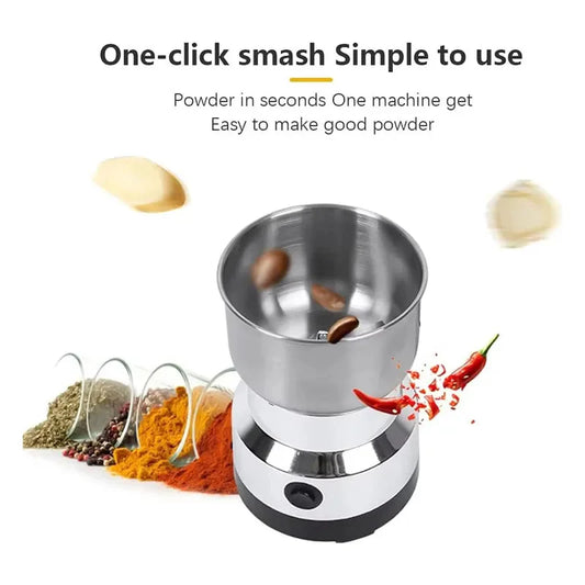 Powerful 4-Blade Electric Grinder