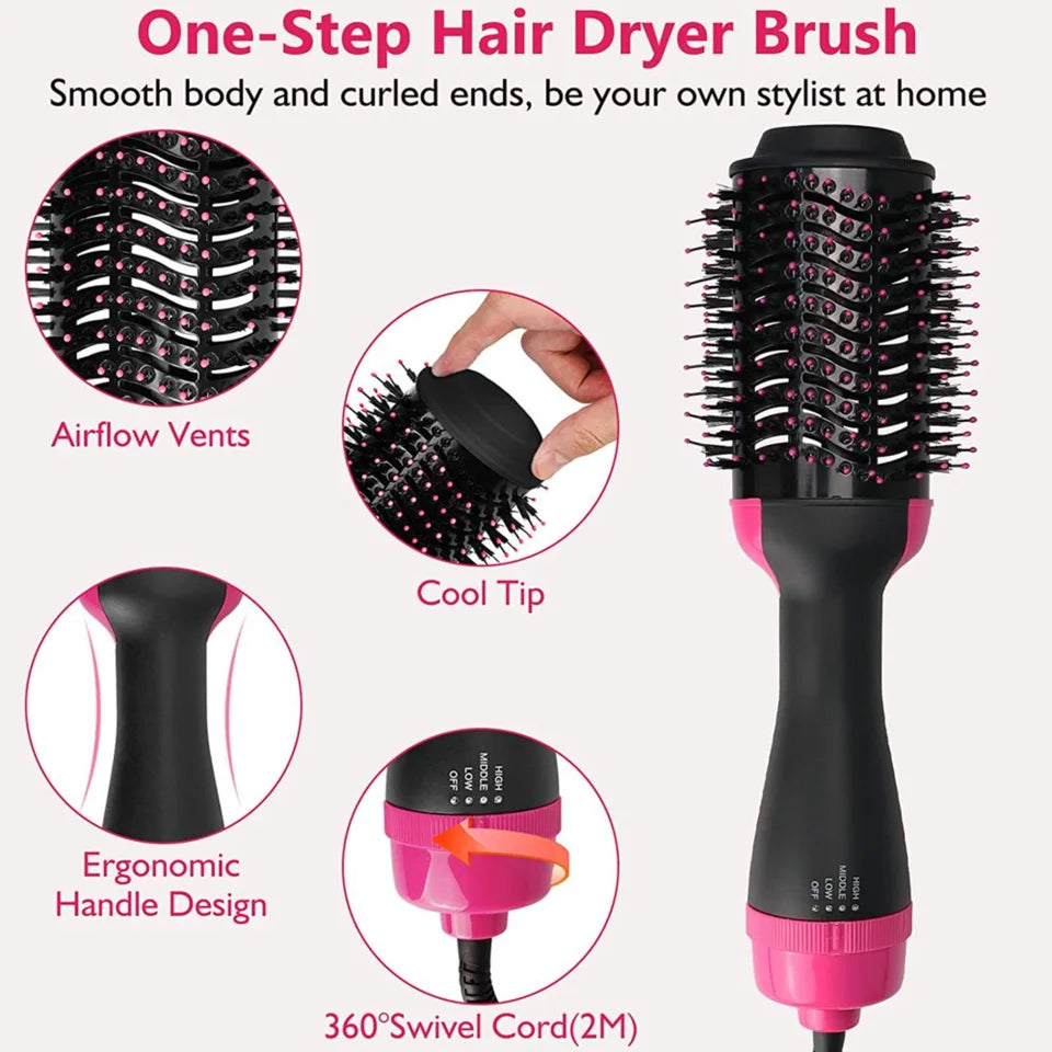 3-in-1 Hair Dryer Brush